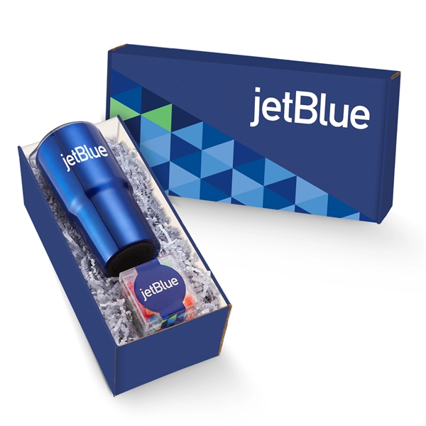 20 oz. stainless steel dual wall, vacuum insulated tumbler with a... from ASI 71685 Midnite Snax® / Promo Revolution