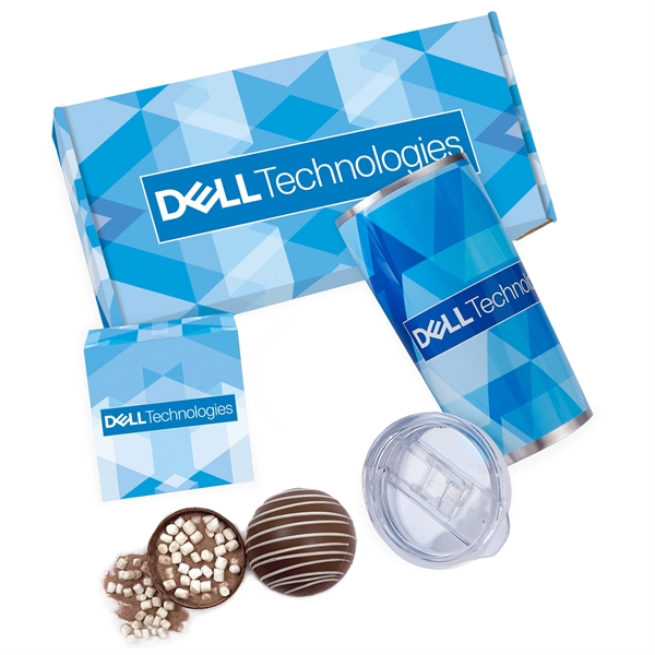 Cocoa Time Gift Set in Mailer Box with 20 oz. Straight... from ASI 71685 Midnite Snax® / Promo Revolution