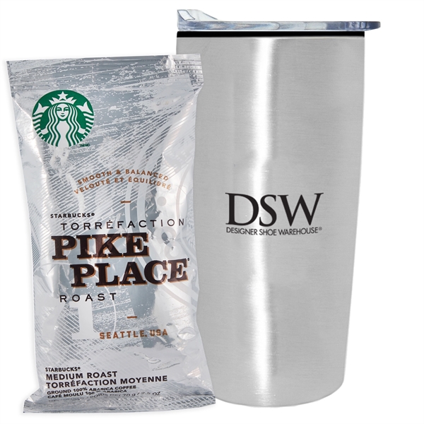 20 oz. Straight Tumbler with Plastic Liner Gift Sets filled with... from ASI 71685 Midnite Snax® / Promo Revolution