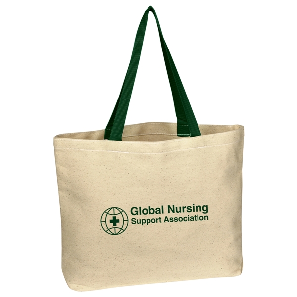 Natural Cotton Canvas Tote Bag.  8 oz. Canvas.  20"... from ASI 61125 Hit Promotional Products / Hit®