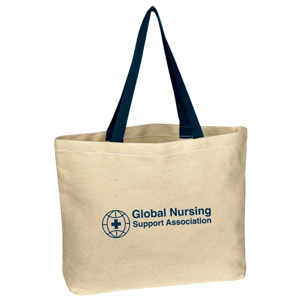 Natural Cotton Canvas Tote Bag.  8 oz. Canvas.  20"... from ASI 61125 Hit Promotional Products / Hit®