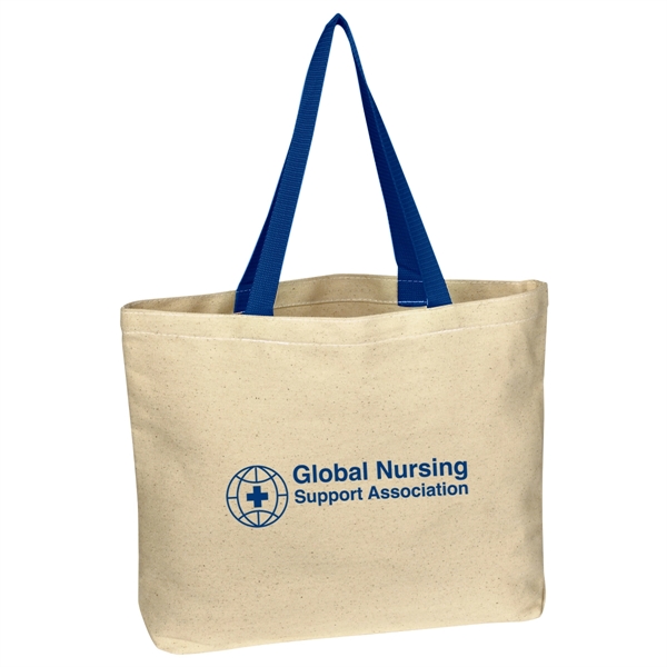 Natural Cotton Canvas Tote Bag.  8 oz. Canvas.  20"... from ASI 61125 Hit Promotional Products / Hit®