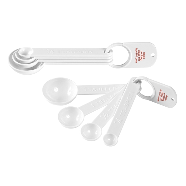 Set of four measuring spoons.... from ASI 61125 Hit Promotional Products / Hit®