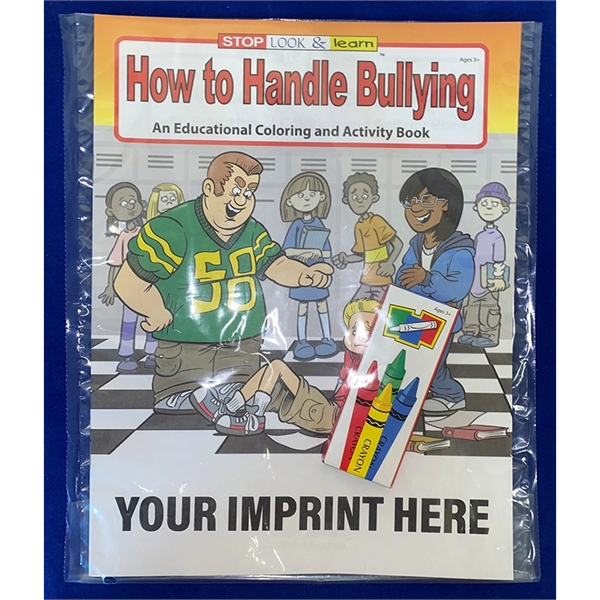 COLORING BOOK SET: How to Handle Bullying educational coloring and activity... from ASI 45815 Coloring Book Solutions / Coloring Book Solutions™