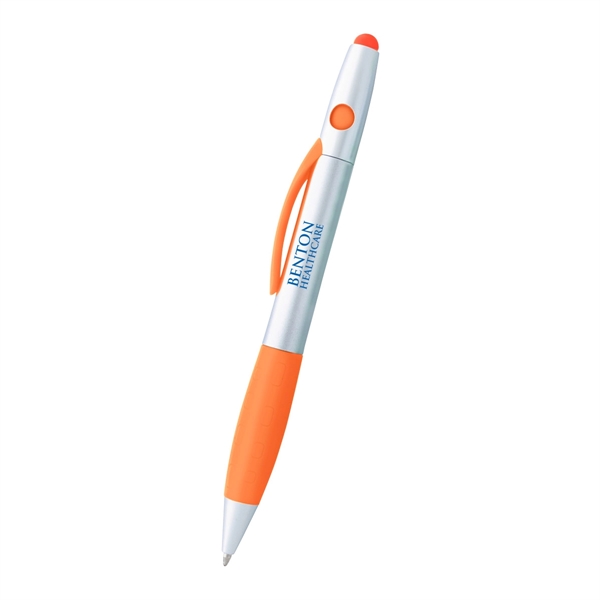 Astro highlighter pen with black ink, a chisel tip highlighter, and... from ASI 61125 Hit Promotional Products / Hit®