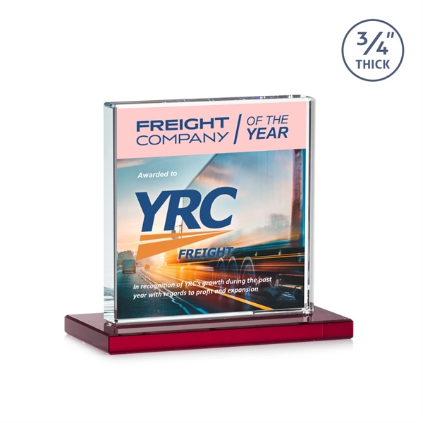 Terra VividPrint™ Award - Red... from ASI 84592 St Regis Group / St Regis