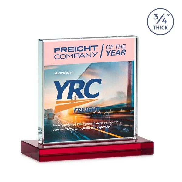 Terra VividPrint™ Award - Red... from ASI 84592 St Regis Group / St Regis