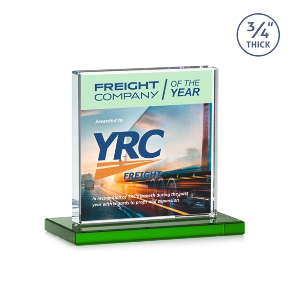 Terra VividPrint™ Award - Green... from ASI 84592 St Regis Group / St Regis