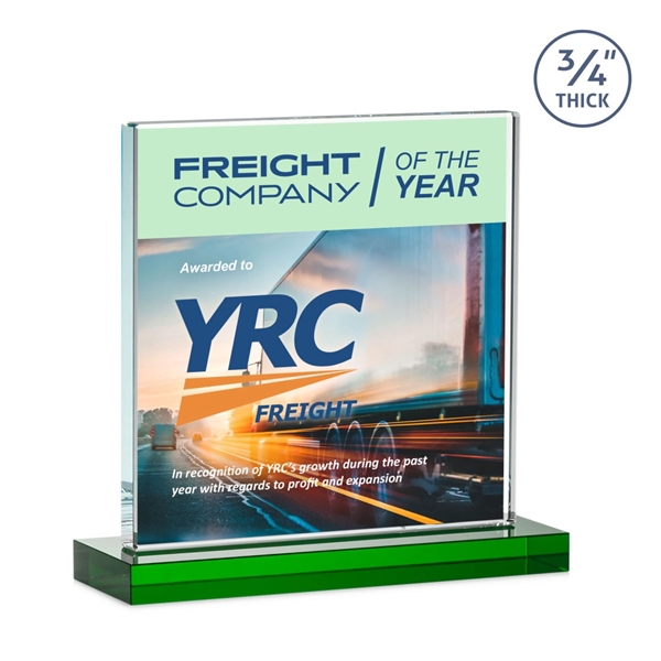 Terra VividPrint™ Award - Green... from ASI 84592 St Regis Group / St Regis