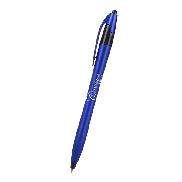 Plunger action dart pen with a metallic build measuring 5 3/4"... from ASI 61125 Hit Promotional Products / Hit®