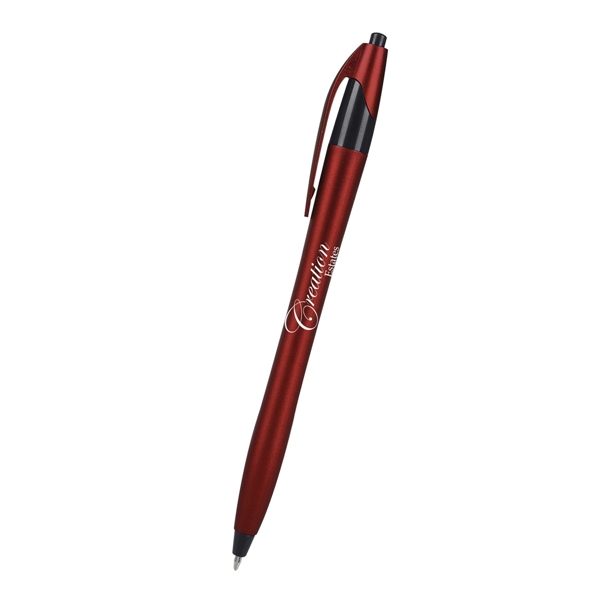 Plunger action dart pen with a metallic build measuring 5 3/4"... from ASI 61125 Hit Promotional Products / Hit®