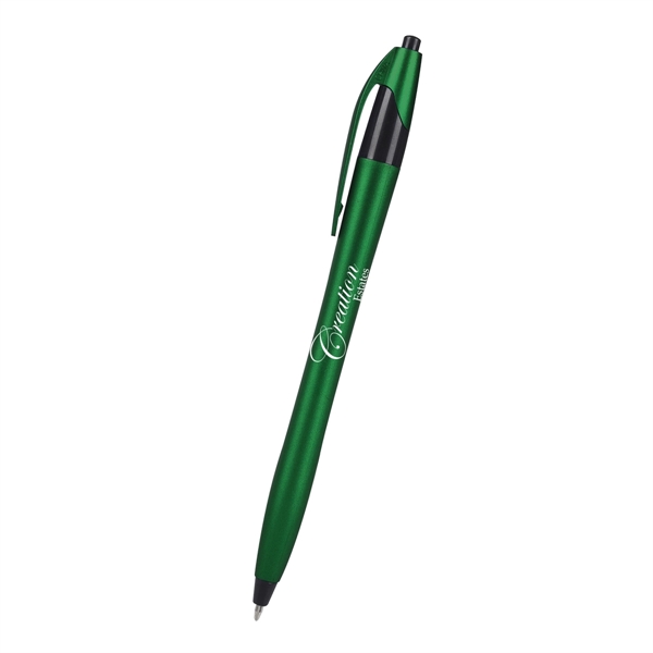 Plunger action dart pen with a metallic build measuring 5 3/4"... from ASI 61125 Hit Promotional Products / Hit®