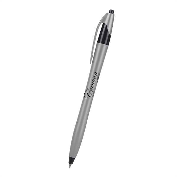 Plunger action dart pen with a metallic build measuring 5 3/4"... from ASI 61125 Hit Promotional Products / Hit®