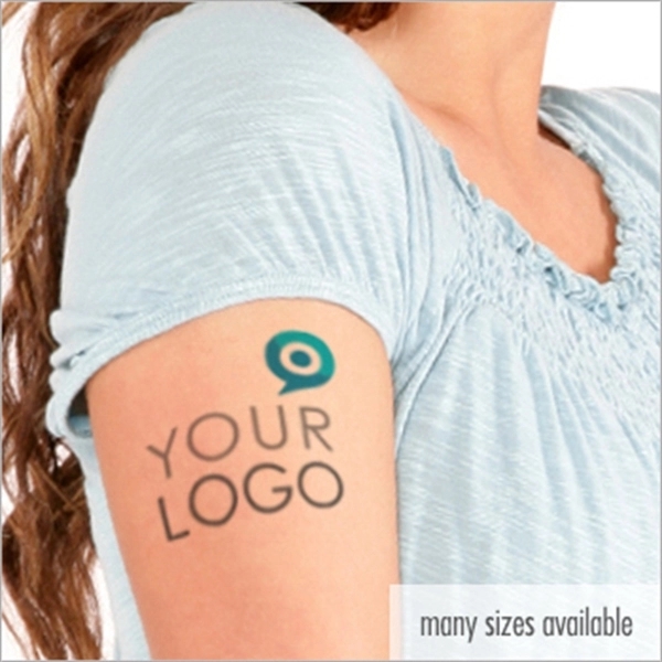 Supersize it! Large temp tattoo, ready for a bold design. Lasts... from ASI 43530 California Tattoos