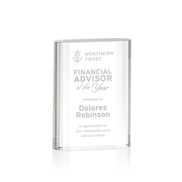 Optical crystal award.... from ASI 84592 St Regis Group / St Regis