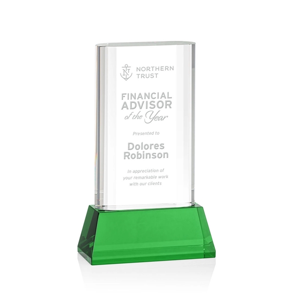 Merit Award on Base - Optical/Green... from ASI 84592 St Regis Group / St Regis