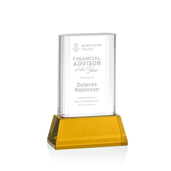 Merit Award on Base - Optical/Amber... from ASI 84592 St Regis Group / St Regis