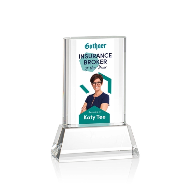 Merit VividPrint™ Award on Base - Clear... from ASI 84592 St Regis Group / St Regis