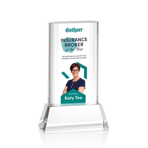 Merit VividPrint™ Award on Base - Clear... from ASI 84592 St Regis Group / St Regis