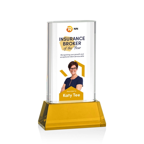 Merit VividPrint™ Award on Base - Amber... from ASI 84592 St Regis Group / St Regis