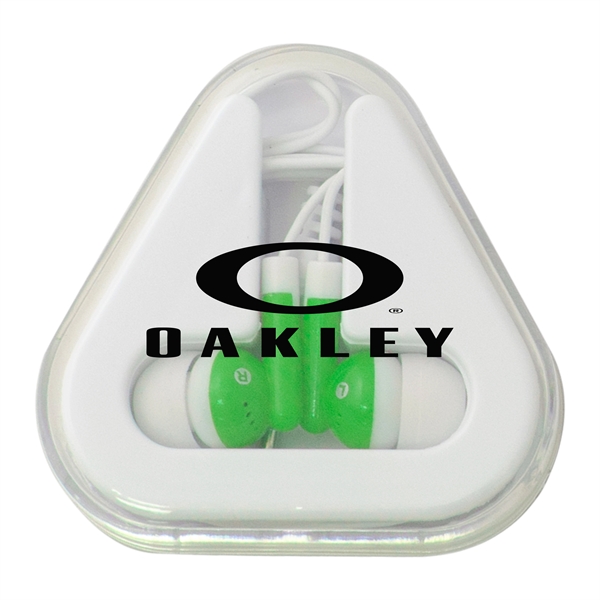 Earbuds with Triangle Case.... from ASI 90807 Tekweld