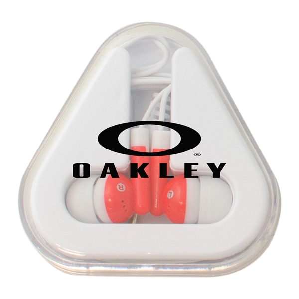 Earbuds with Triangle Case.... from ASI 90807 Tekweld