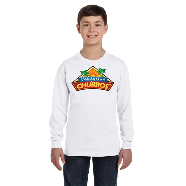 Gildan Heavy Cotton Youth Long Sleeve T-Shirt... from ASI 30208 A P Specialties / AP Specialties