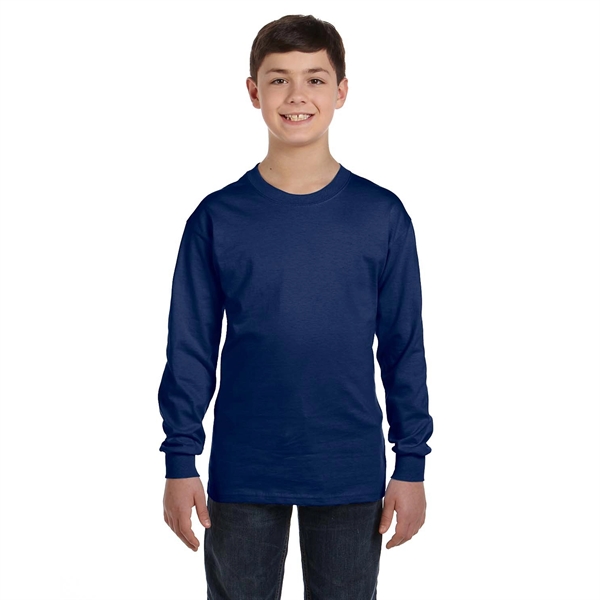 Gildan Heavy Cotton Youth Long Sleeve T-Shirt... from ASI 30208 A P Specialties / AP Specialties