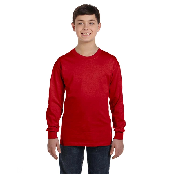 Gildan Heavy Cotton Youth Long Sleeve T-Shirt... from ASI 30208 A P Specialties / AP Specialties