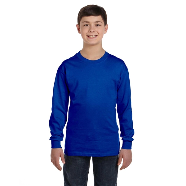 Gildan Heavy Cotton Youth Long Sleeve T-Shirt... from ASI 30208 A P Specialties / AP Specialties