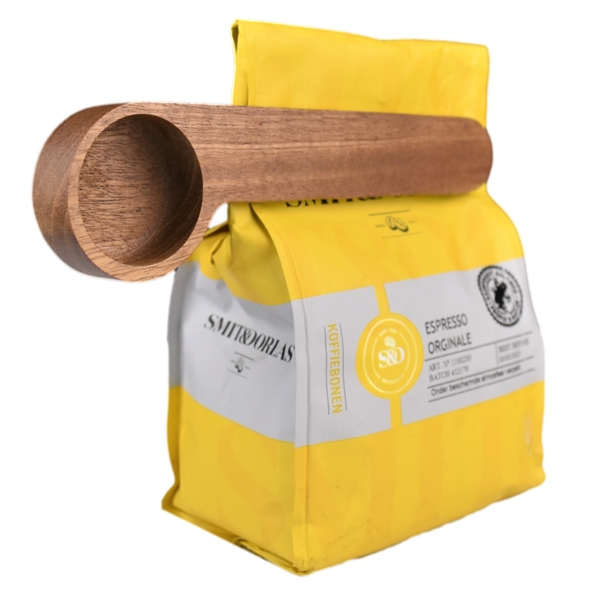 Wooden Coffee Scoop and Bag Clip... from ASI 72657 Active Life Promo / Apres Ski Ingrain