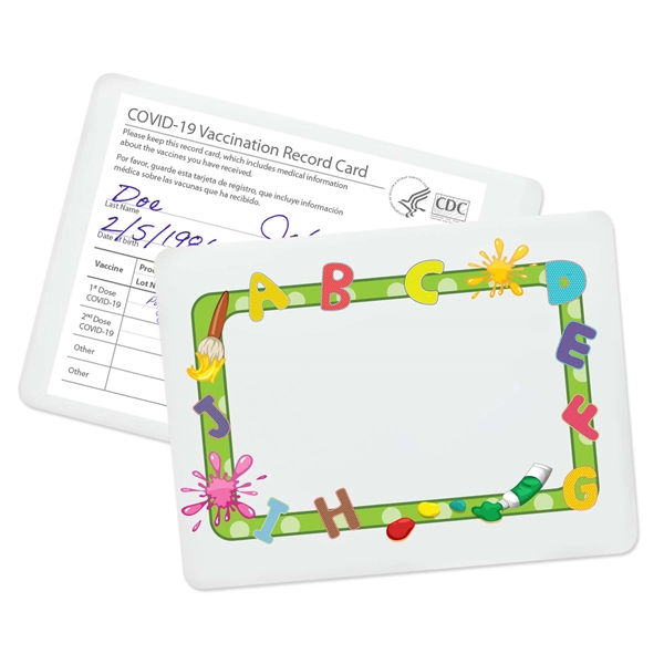 COVID vaccination card holder that's made of vinyl.... from ASI 54040 Fey Promo