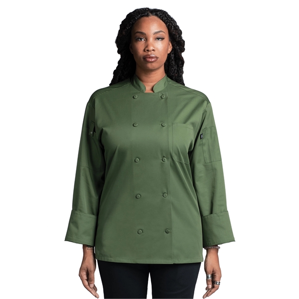 Uncommon Threads Unisex Pulse Chef Coat... from ASI 86018 Scrub Authority / Uniform Stores