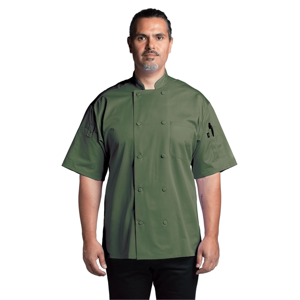 Uncommon Threads Unisex Resilience Chef Coat... from ASI 86018 Scrub Authority / Uniform Stores