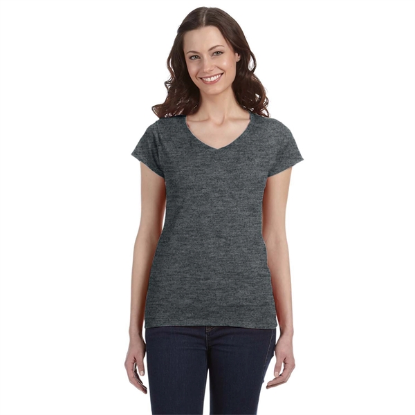Gildan ladies' Softstyle 4.5 oz Fitted V-Neck T-Shirt... from ASI 30208 A P Specialties / AP Specialties