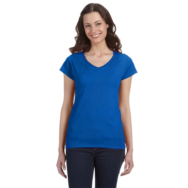 Gildan ladies' Softstyle 4.5 oz Fitted V-Neck T-Shirt... from ASI 30208 A P Specialties / AP Specialties