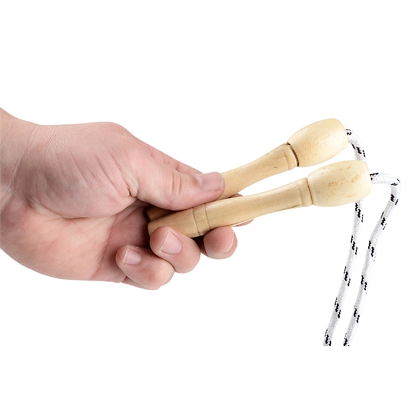 Wood Handle Jump Rope... from ASI 85620 H M Schmidt Co Inc