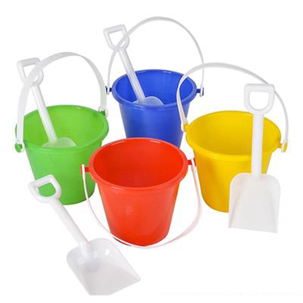 Bucket and shovel set... from ASI 85620 H M Schmidt Co Inc / Traveling Billboard