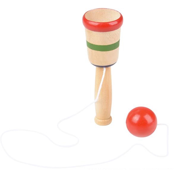 Mini Wooden bucket ball game... from ASI 85620 H M Schmidt Co Inc / Traveling Billboard