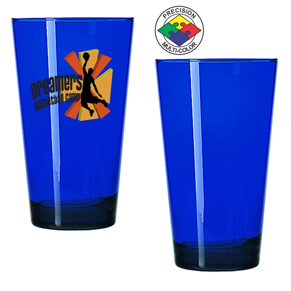 16 Oz. Translucent Blue Pint Mixing Glass... from ASI 80093 Pyrographics / Pyrographics Line