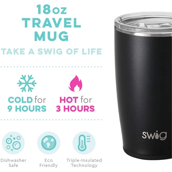 Swig Life 18oz Travel Mug with Handle and Lid made of... from ASI 72657 Active Life Promo / Apres Ski Active Life