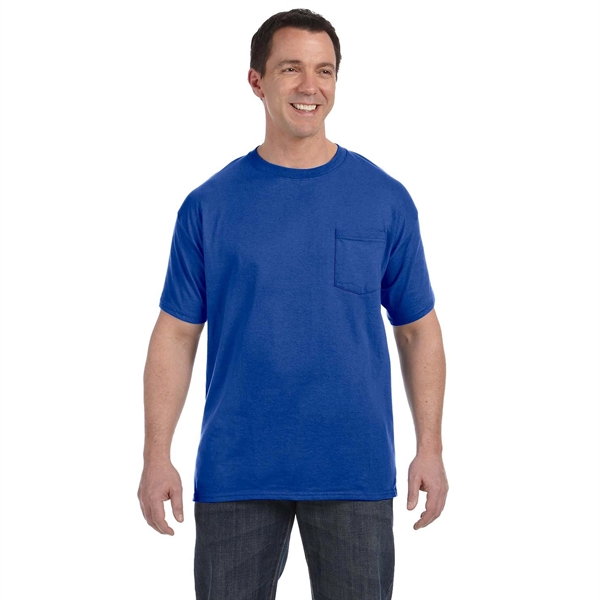Hanes Men's 6.1 oz Tagless Pocket T-Shirt... from ASI 30208 A P Specialties / AP Specialties