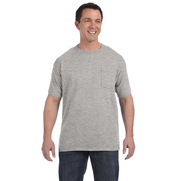 Hanes Men's 6.1 oz Tagless Pocket T-Shirt... from ASI 30208 A P Specialties / AP Specialties