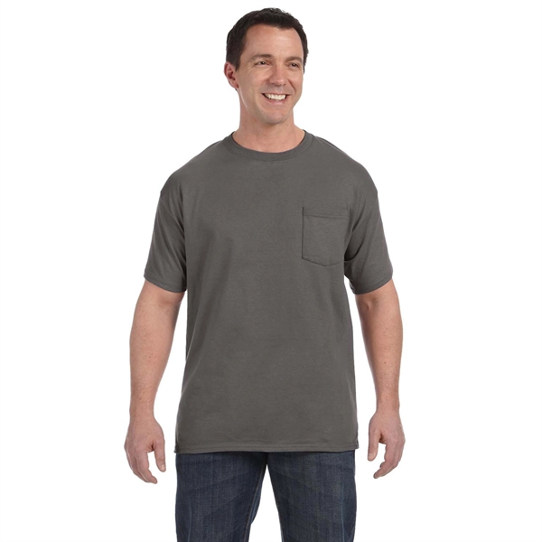 Hanes Men's 6.1 oz Tagless Pocket T-Shirt... from ASI 30208 A P Specialties / AP Specialties