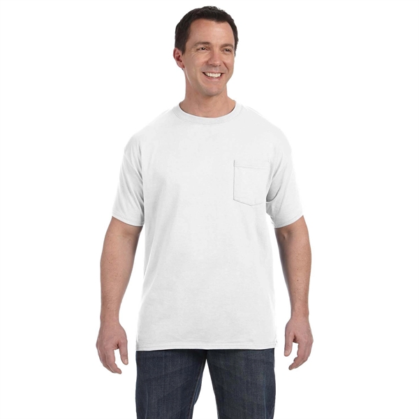 Hanes Men's 6.1 oz Tagless Pocket T-Shirt... from ASI 30208 A P Specialties / AP Specialties