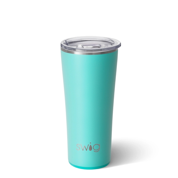 Swig Life 22oz Triple Insulated Stainless Steel Skinny Tumbler with Lid,... from ASI 72657 Active Life Promo / Apres Ski Active Life