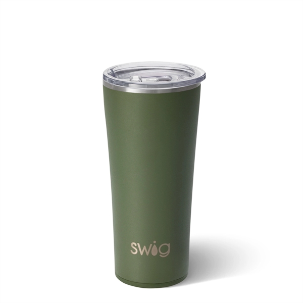 Swig Life 22oz Triple Insulated Stainless Steel Skinny Tumbler with Lid,... from ASI 72657 Active Life Promo / Apres Ski Active Life