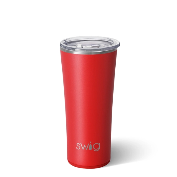 Swig Life 22oz Triple Insulated Stainless Steel Skinny Tumbler with Lid,... from ASI 72657 Active Life Promo / Apres Ski Active Life