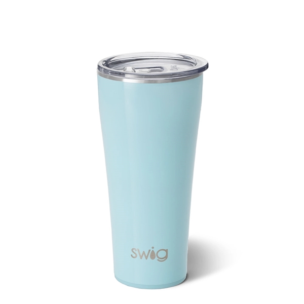 Swig Life 32oz Triple Insulated Stainless Steel Skinny Tumbler with Lid,... from ASI 72657 Active Life Promo / Apres Ski Active Life