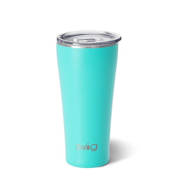 Swig Life 32oz Triple Insulated Stainless Steel Skinny Tumbler with Lid,... from ASI 72657 Active Life Promo / Apres Ski Active Life